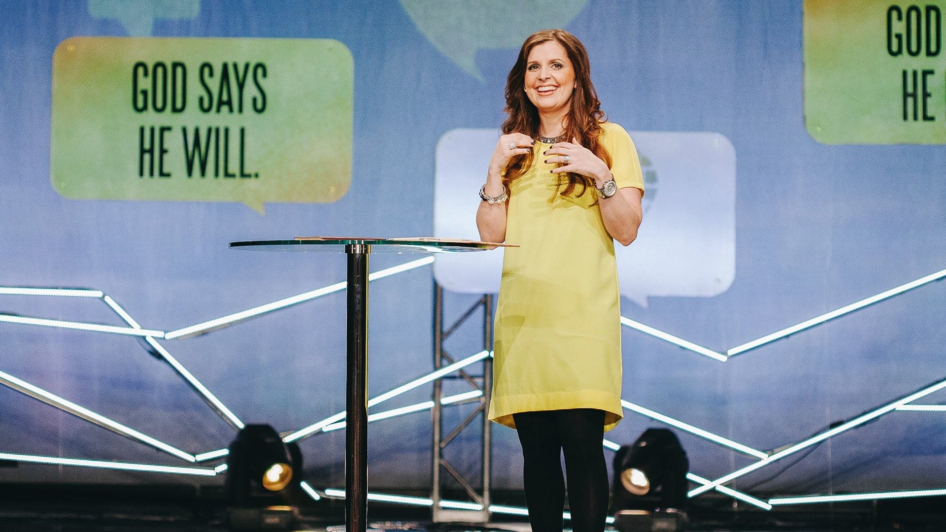 Holly Furtick preaching the sermon: 'This Time'