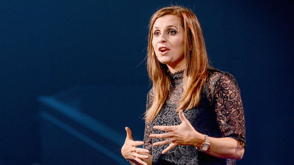 Holly Furtick preaching "Give What You Want" at Elevation Church